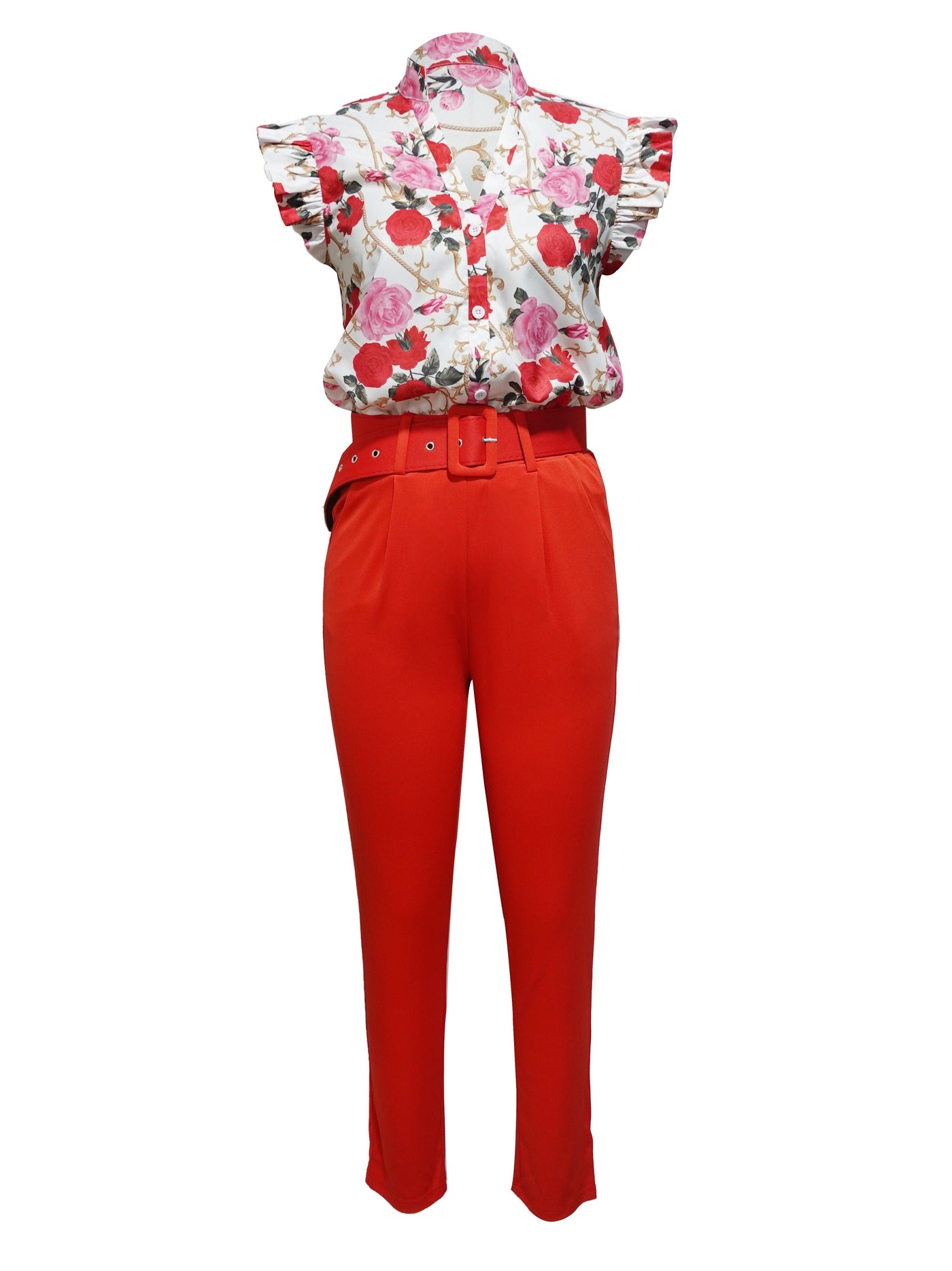 Kara® | Elegantes Set mit Rüschenärmeln