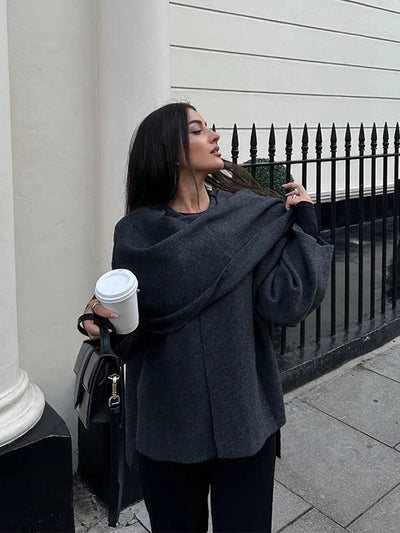 Gretchen - Damen Winterponcho