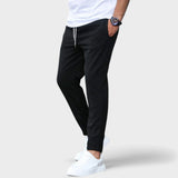 Niklas | Moderne Stretch-Herrenhose in Schwarz