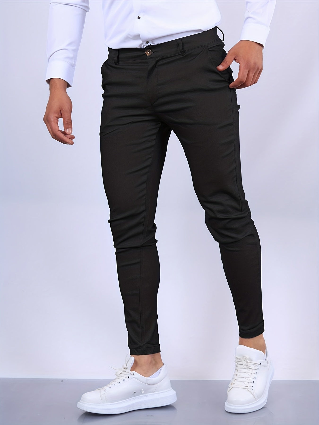 Herren Hose Slim Fit | Leicht Tragbar