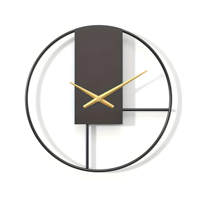 AurumQuiet Uhr - Minimalistische Lautlose Wanduhr
