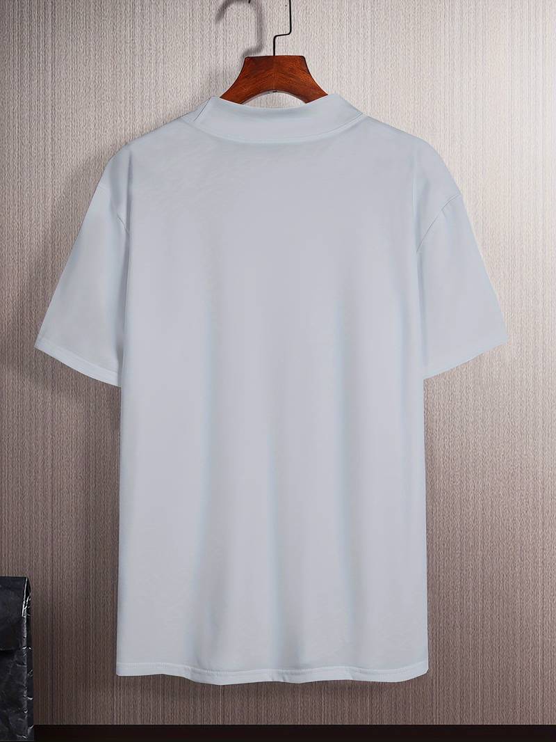 Livio - Herren T-Shirt mit hohem Kragen