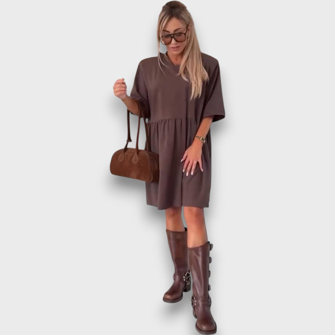 Georgina – Luftiges Midi-Kleid