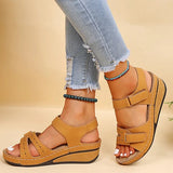 Edani  | Orthopädische Komfort-Sandalen in Gelb