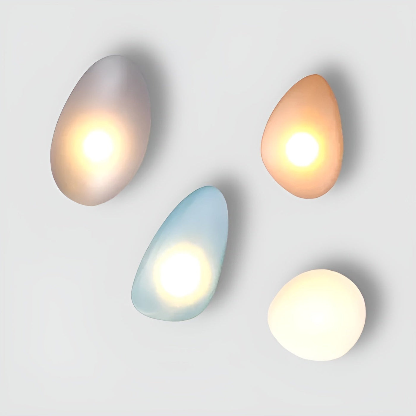 AuroraGlass Light - Nordische Glasmalerei-Wandleuchte