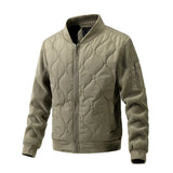 Cole - Winterjacke mit Reißverschluss in Khaki