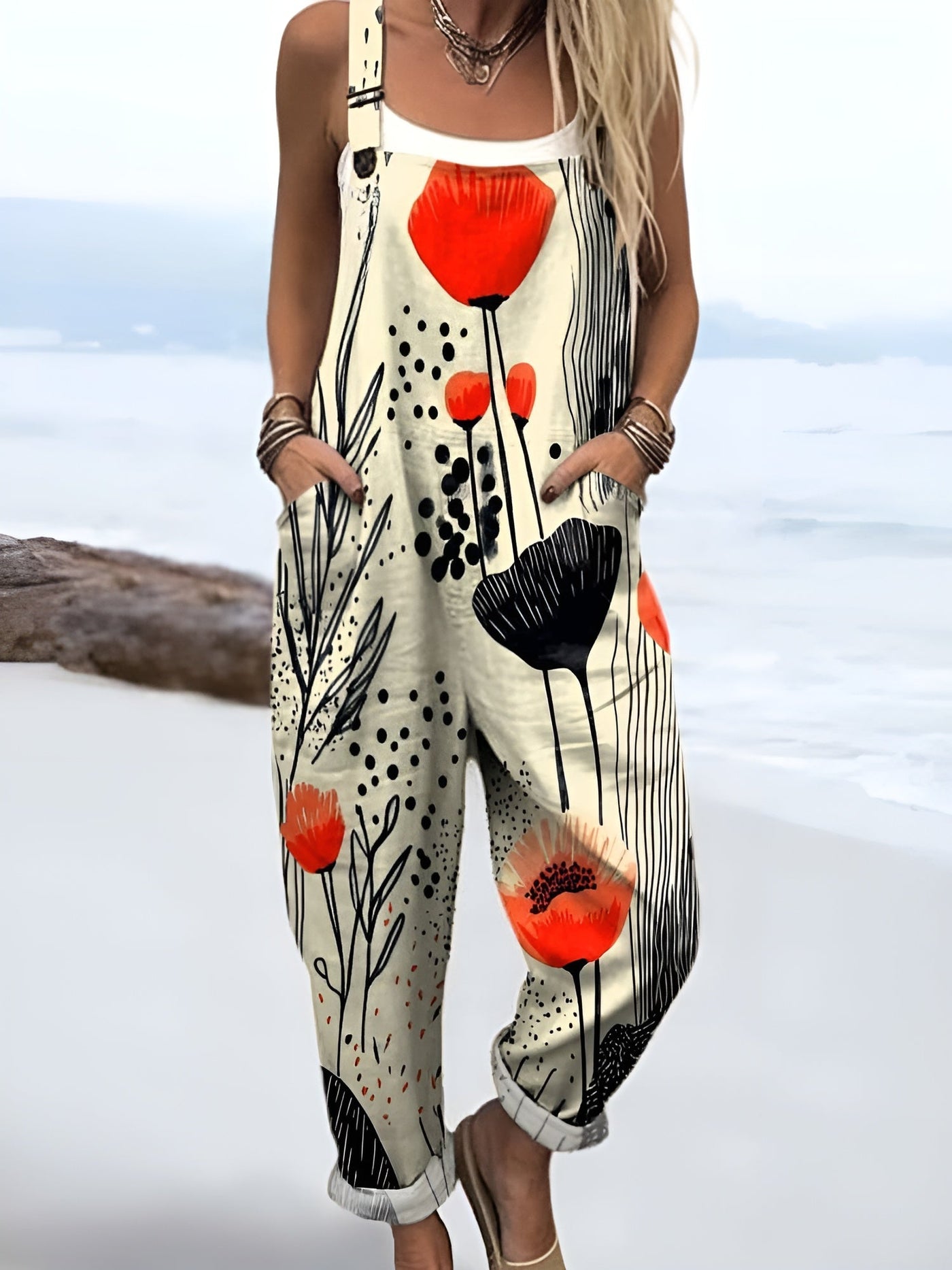 Vianne – Sommer Mohn In Latzhose