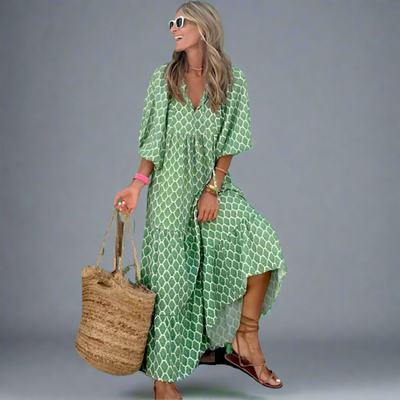 Paldruna | Elegantes Maxikleid mit Komfort-Passform