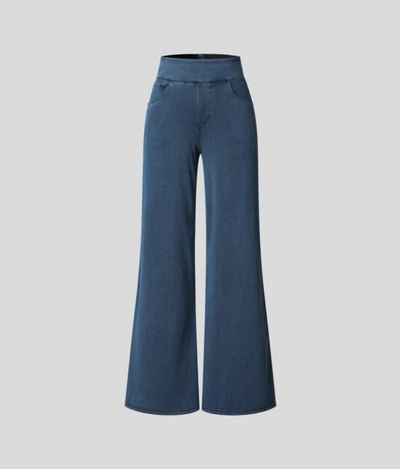 Weite High-Waist Jeans