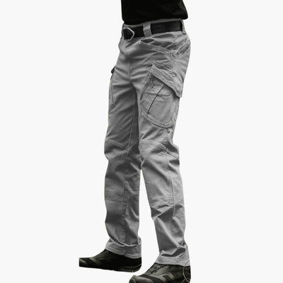 Herren Cargohose mit Stretchbund und Cargo-Taschen für Sommer