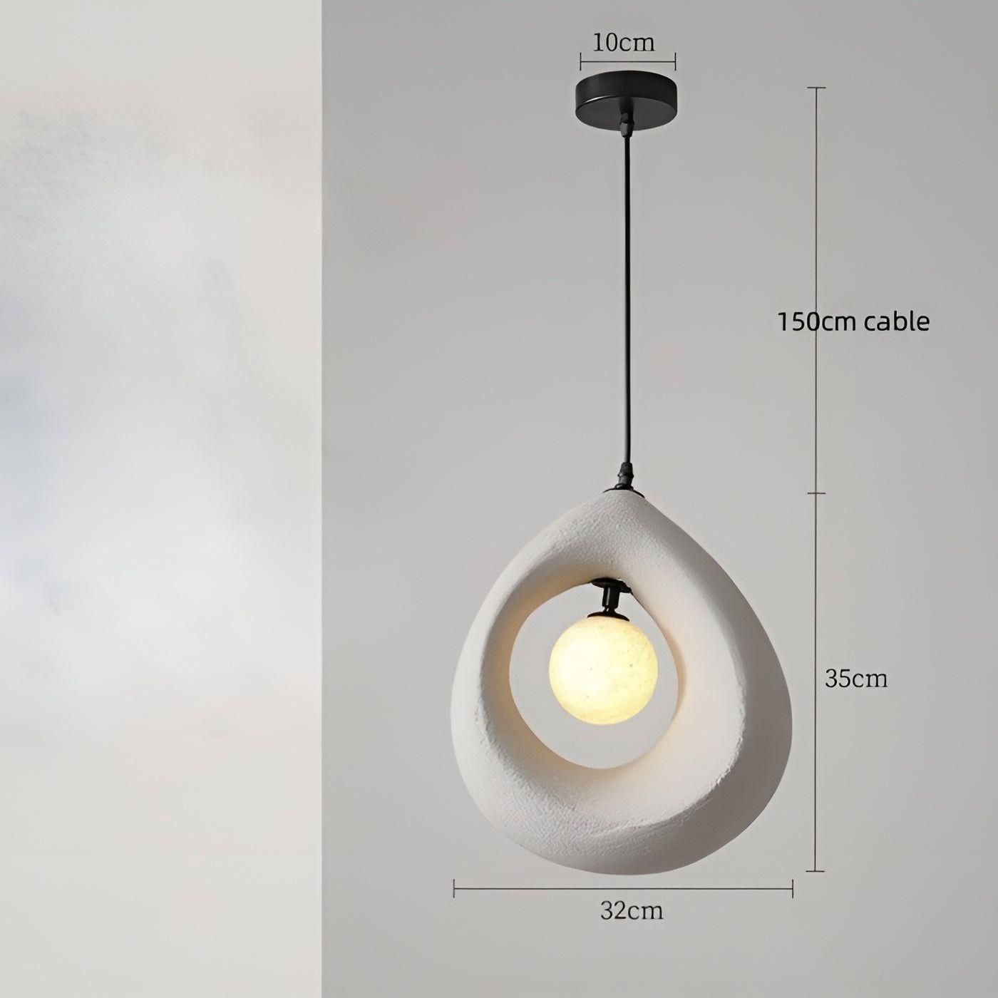 NordicLuxe Light - Nordic Wabi Sabi Pendelleuchte