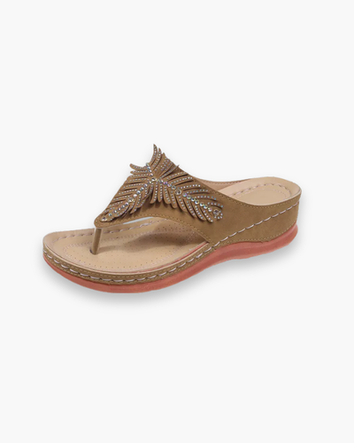 Damen Glitzer Stilvolle Sandalen | Flip-Flop