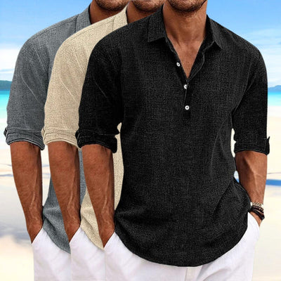 FARDIN - LÄSSIGES HEMD MIT KRAGEN