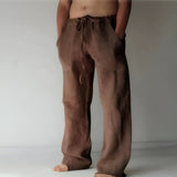 Daxter | Herren Stilvoll Sommerhose | Leicht in Braun