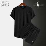 Thijs | Modernes Casual-Set für Herren (1+1 GRATIS) in Schwarz