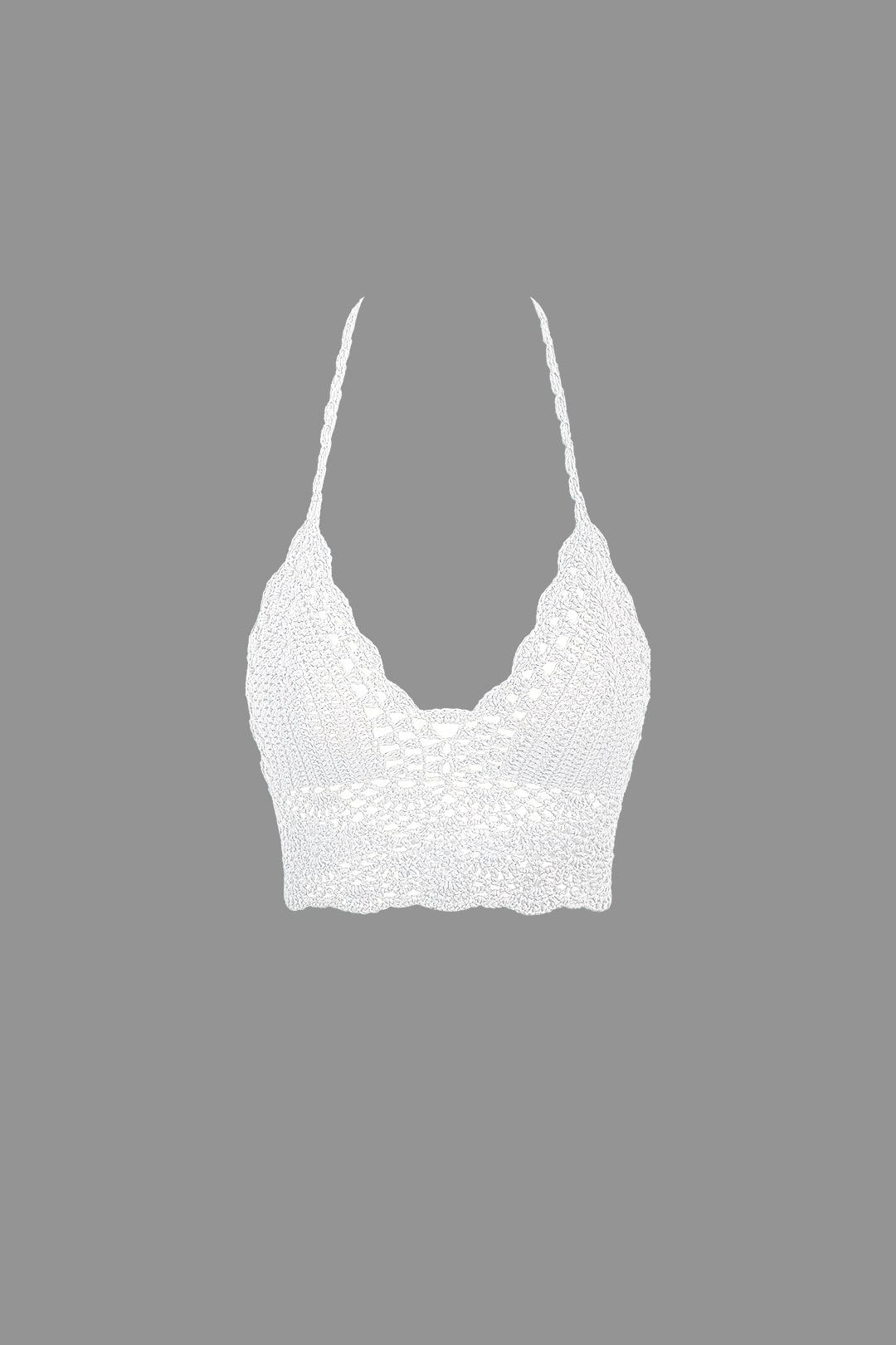 Marina | Häkel-Zweiteiler mit Crop-Top & Minirock