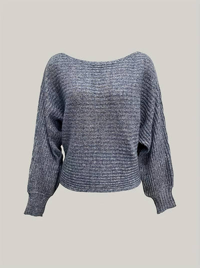 Chloe – Eleganter Strickpullover mit einer Schulter