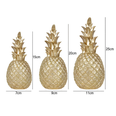PineGlow Decor - Dekorative Ananas-Ananas-Wohnzimmer-Dekor