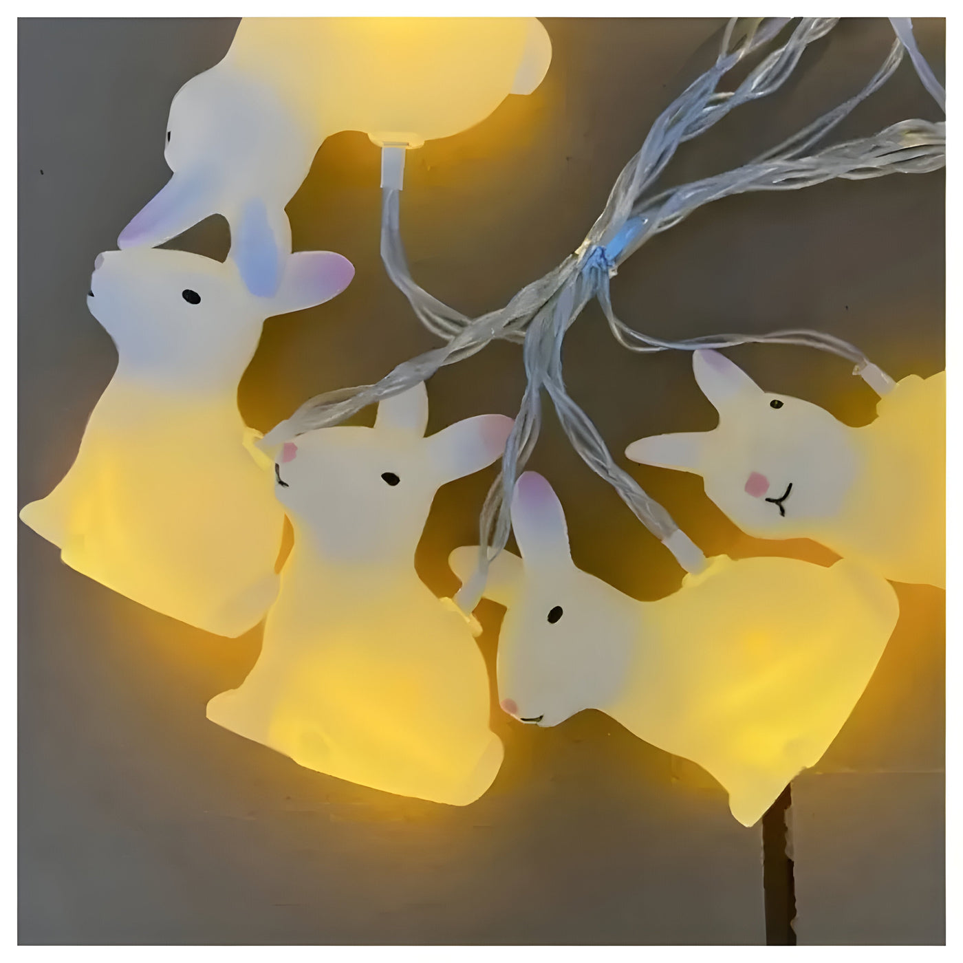 LumiRabbit Light - Vintage-Stil LED-Hasen Kette Licht