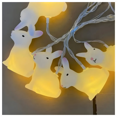 LumiRabbit Light - Vintage-Stil LED-Hasen Kette Licht