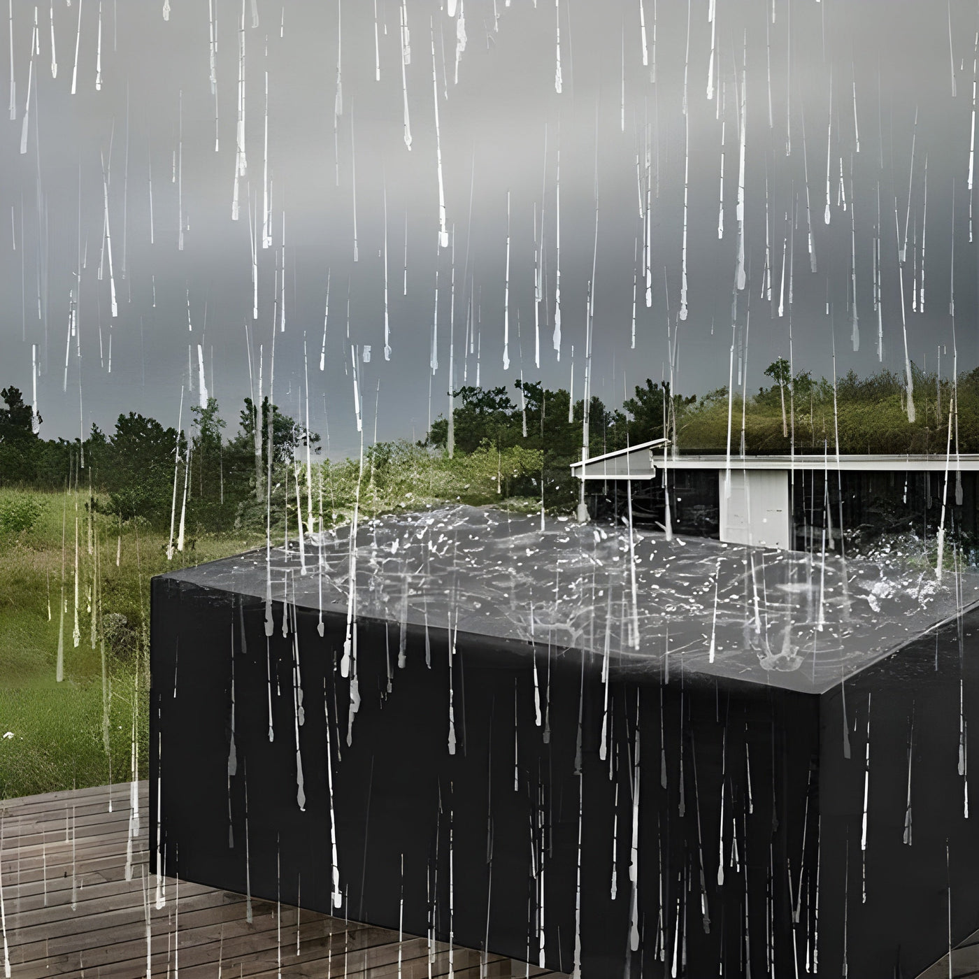 ShieldFlex Cover - Wasserdichte Rechteckige Möbelabdeckung