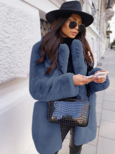 Astrid - Charakterstarke Jacke mit Kunstfell