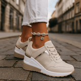 Mathilda | Damen Sneaker Lyria Rise – Moderne Sneaker Damen in Beige