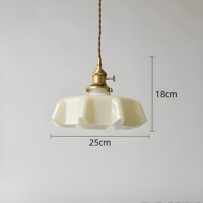 SeineGlow Light - Französische Retro-Hängeleuchte aus Glas