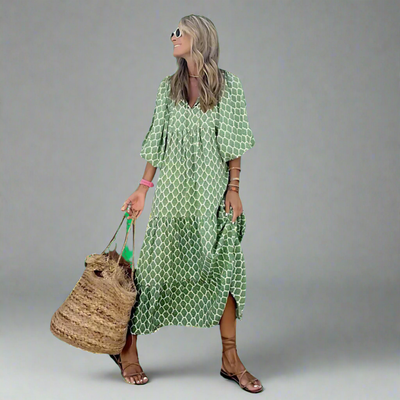 Paldruna | Elegantes Maxikleid mit Komfort-Passform