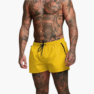 Schnelltrocknende Shorts - für Herren mit Stretch & Zipper