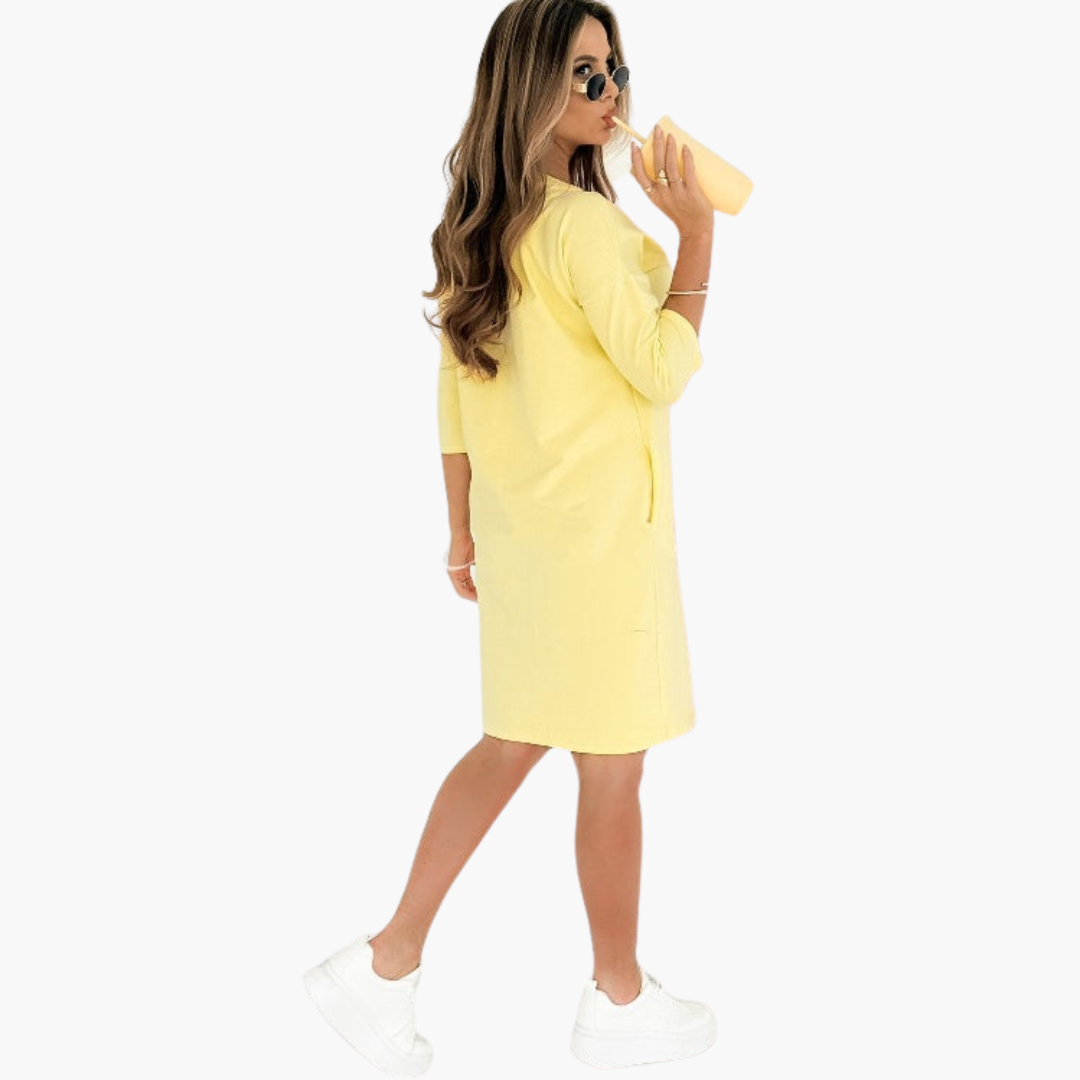 Else | Kleid mit 3/4-Ärmeln und Taschen