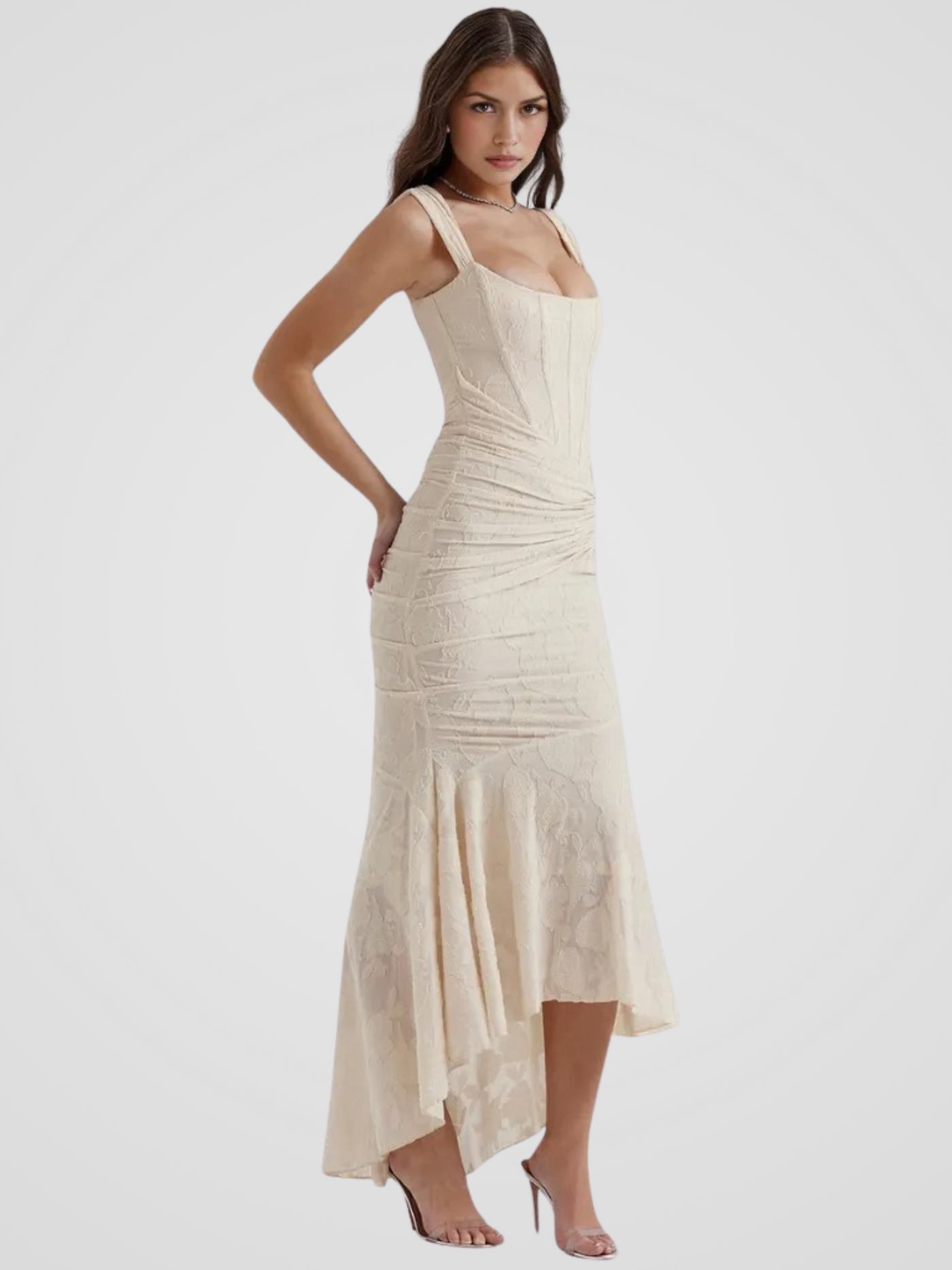 LUXE LACE MERMAID DRESS