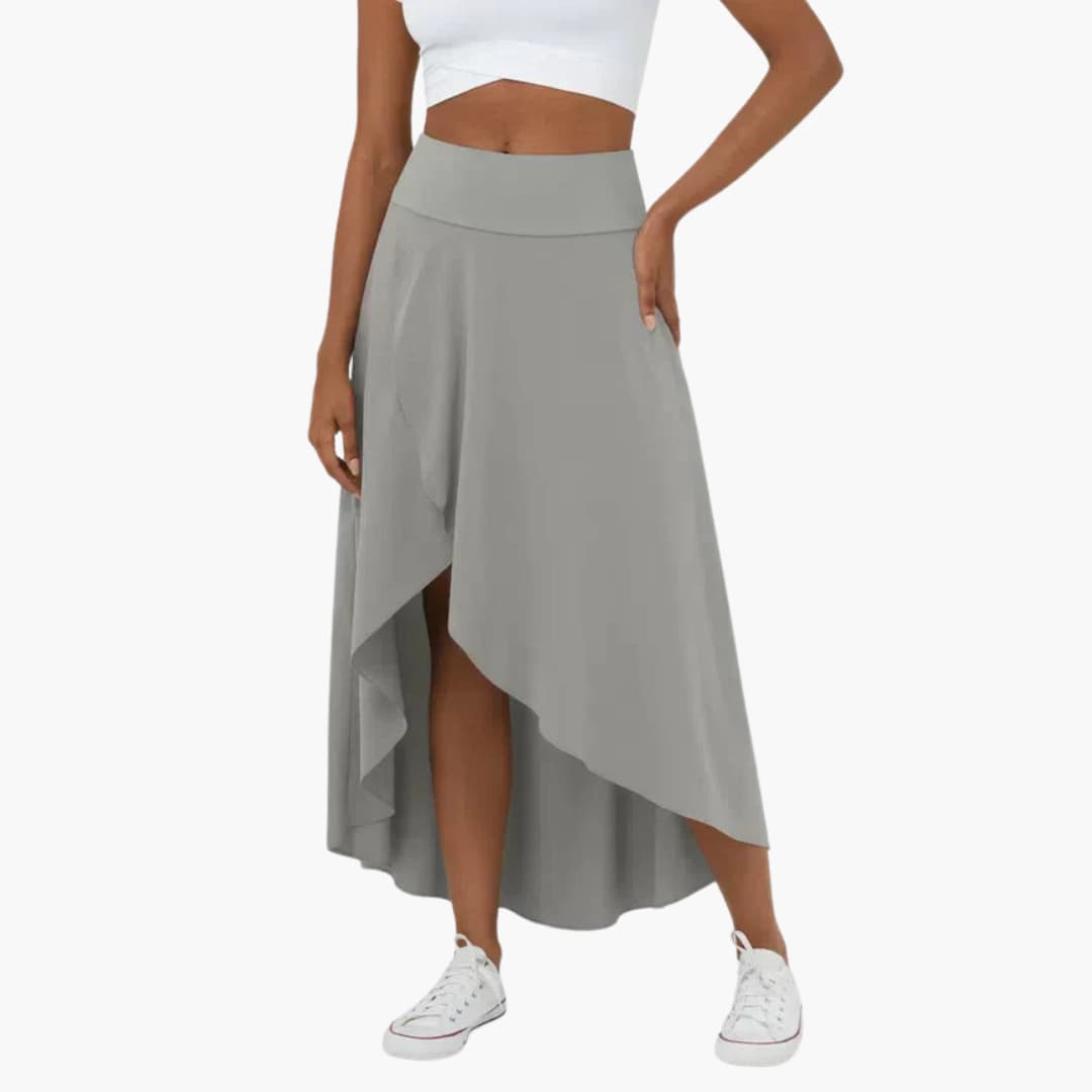 Maria | Midi-Rock mit Hoher Taille