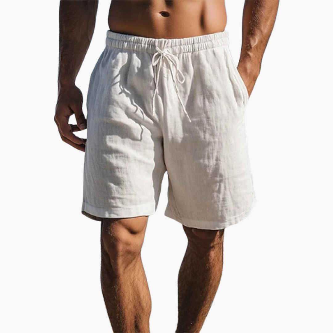 Badeshorts mit Kordelzug für Herren - bequem & leicht