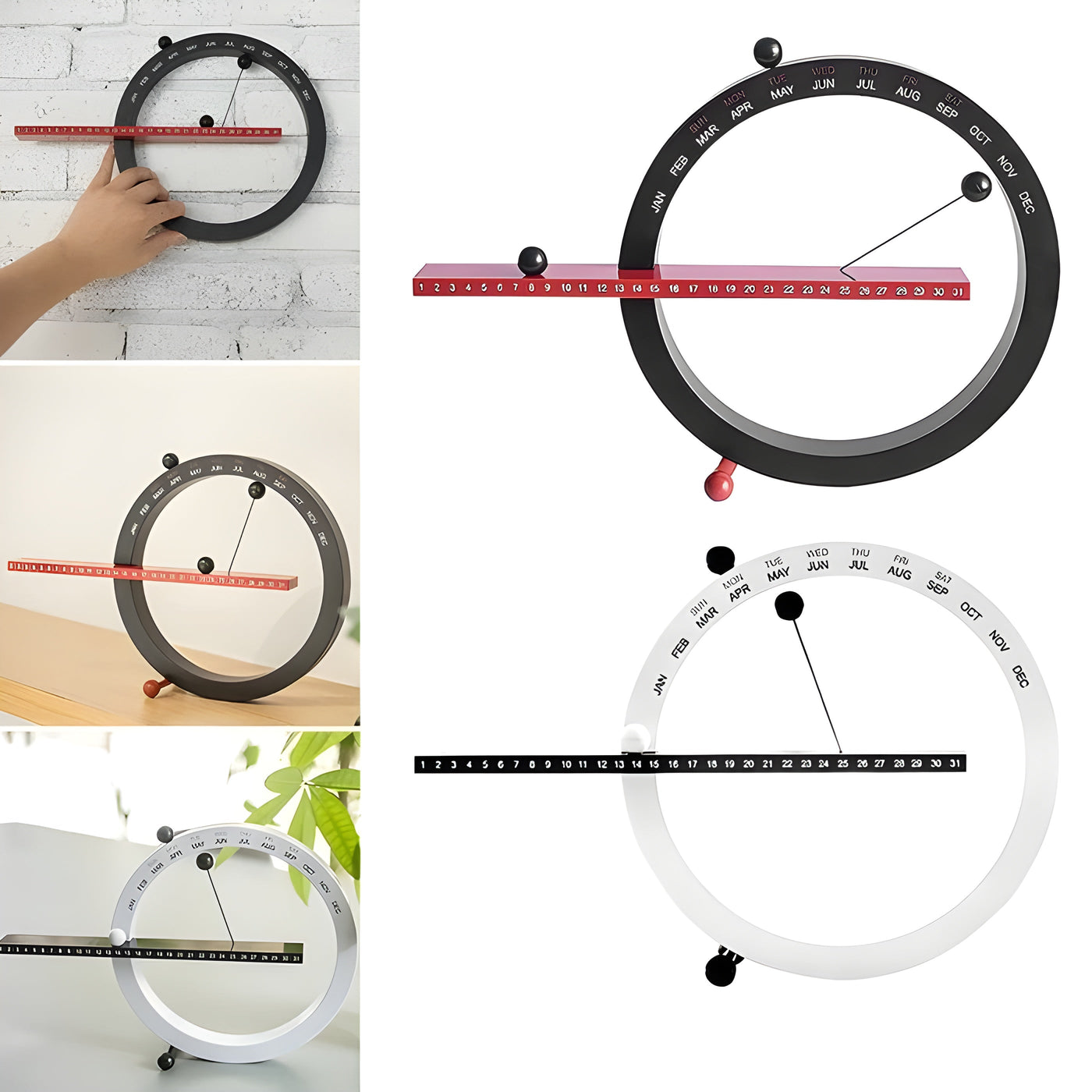MagniCal Clock - Kreative Magnetische Kugeluhr
