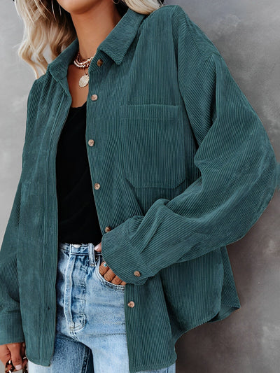 Valentina - Elegante Cord-Jacke