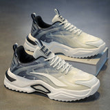 Herren Sneaker Chunky Sohle - Auron in Weiß Schwarz
