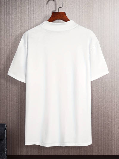 Livio - Herren T-Shirt mit hohem Kragen