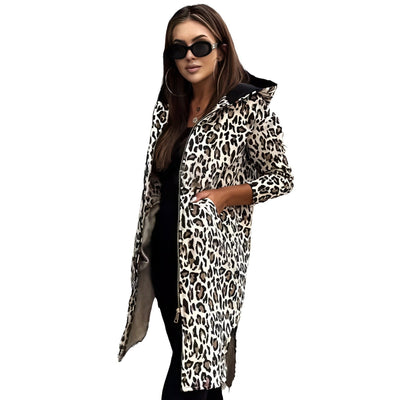 Marza - Trenchcoat mit stilvollem Print