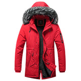 Herren Steppjacke mit Thermoeffekt - Darsen in Rot