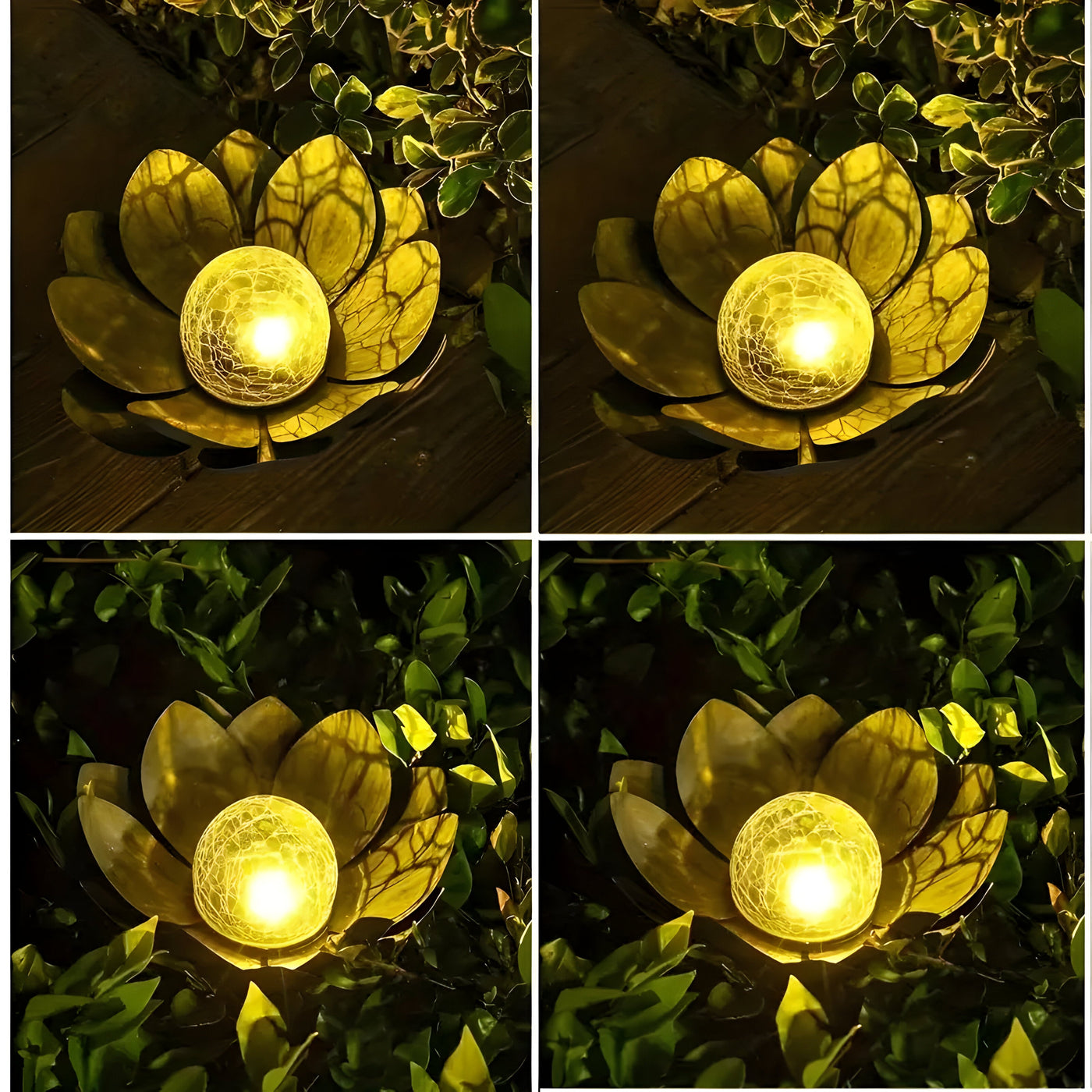 GlowPetal - Solar LED Lotusblumenleuchte