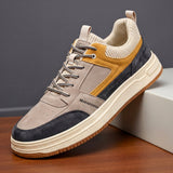 Garcia – Lässige Schnürsneaker in Beige