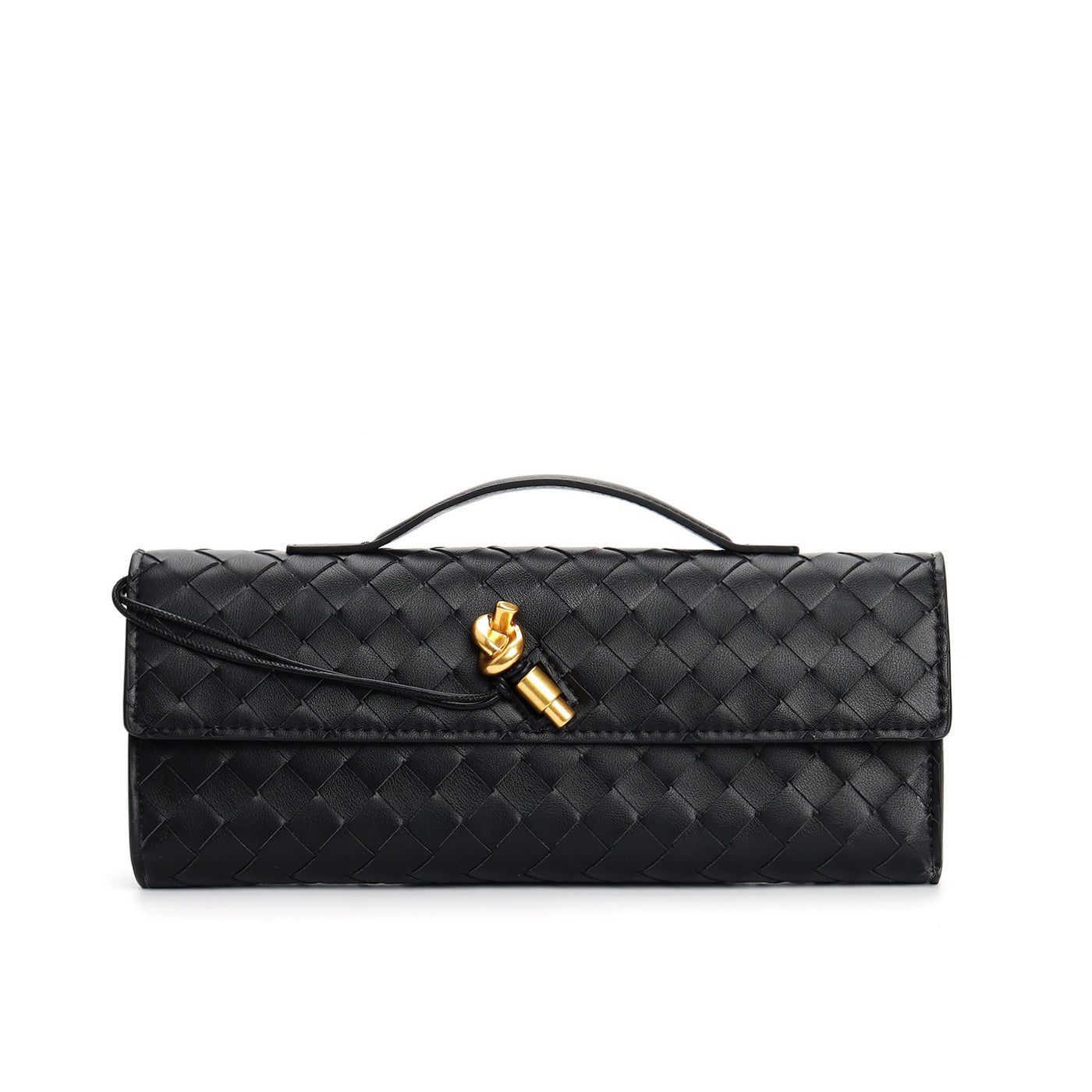 Geflochtene Damen Clutch aus Echtleder – Elegant & Vielseitig
