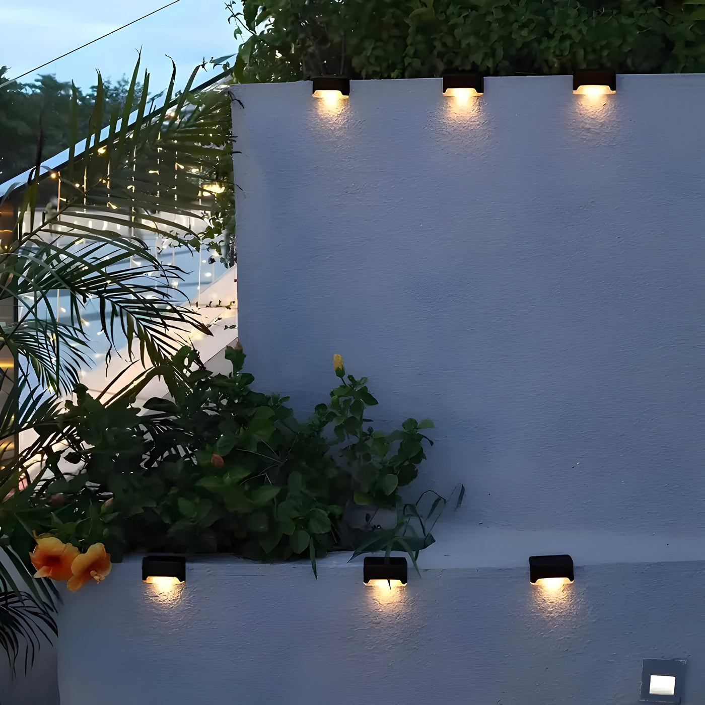 SolarGleam Light – Wasserdichtes Solar-Stufenlicht