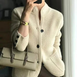 Ned | Rollkragenpullover aus Kaschmir für Frauen in Beige