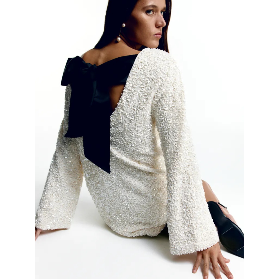 Simone® | Pailletten-Abendkleid für Damen