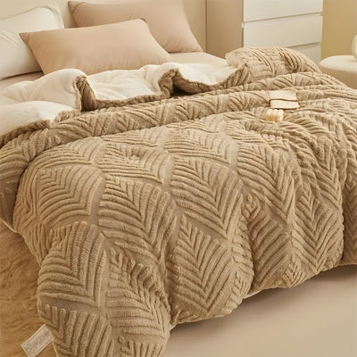 MapleWarm Blanket - Kuschelige Taft Ahornblatt Winterdecke