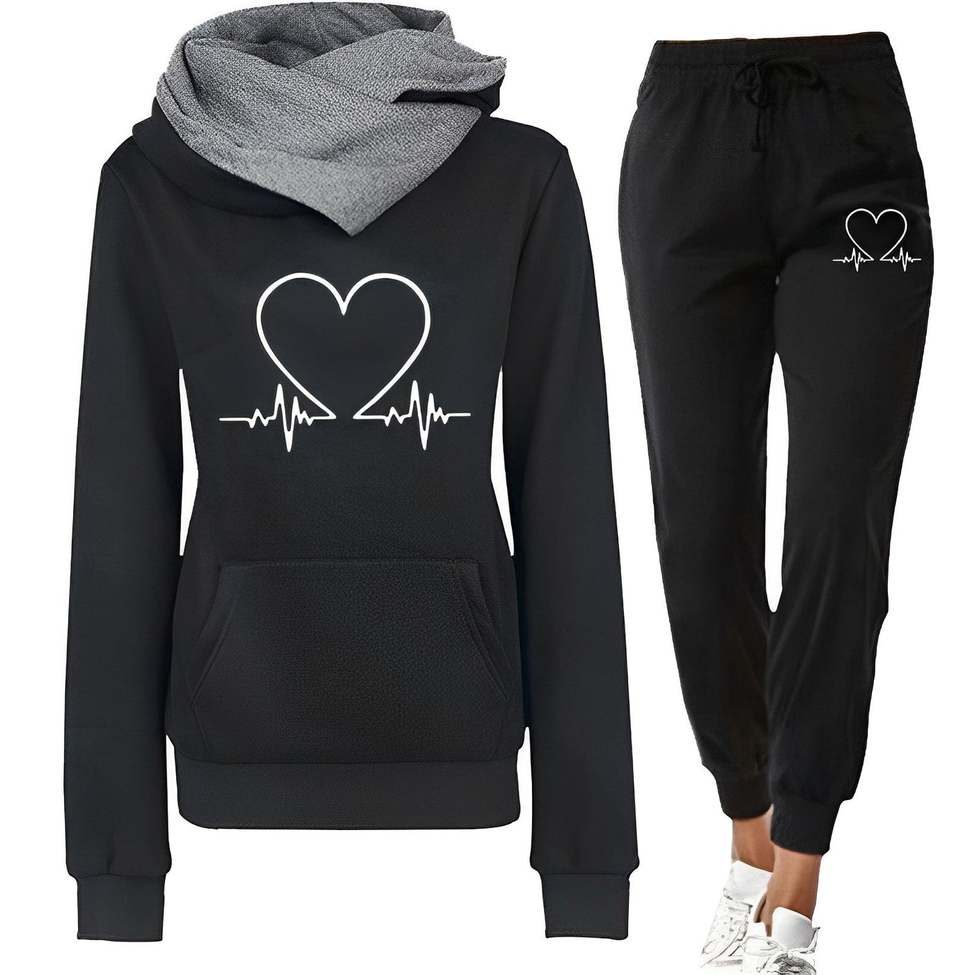 Arwen - Heartbeat Zweiteiliger Damen-Jogginganzug