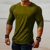 Stilvolles Herren Slim Fit Stretch Shirt - Felix in Grün