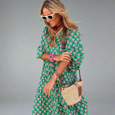 Paldruna | Elegantes Maxikleid mit Komfort-Passform